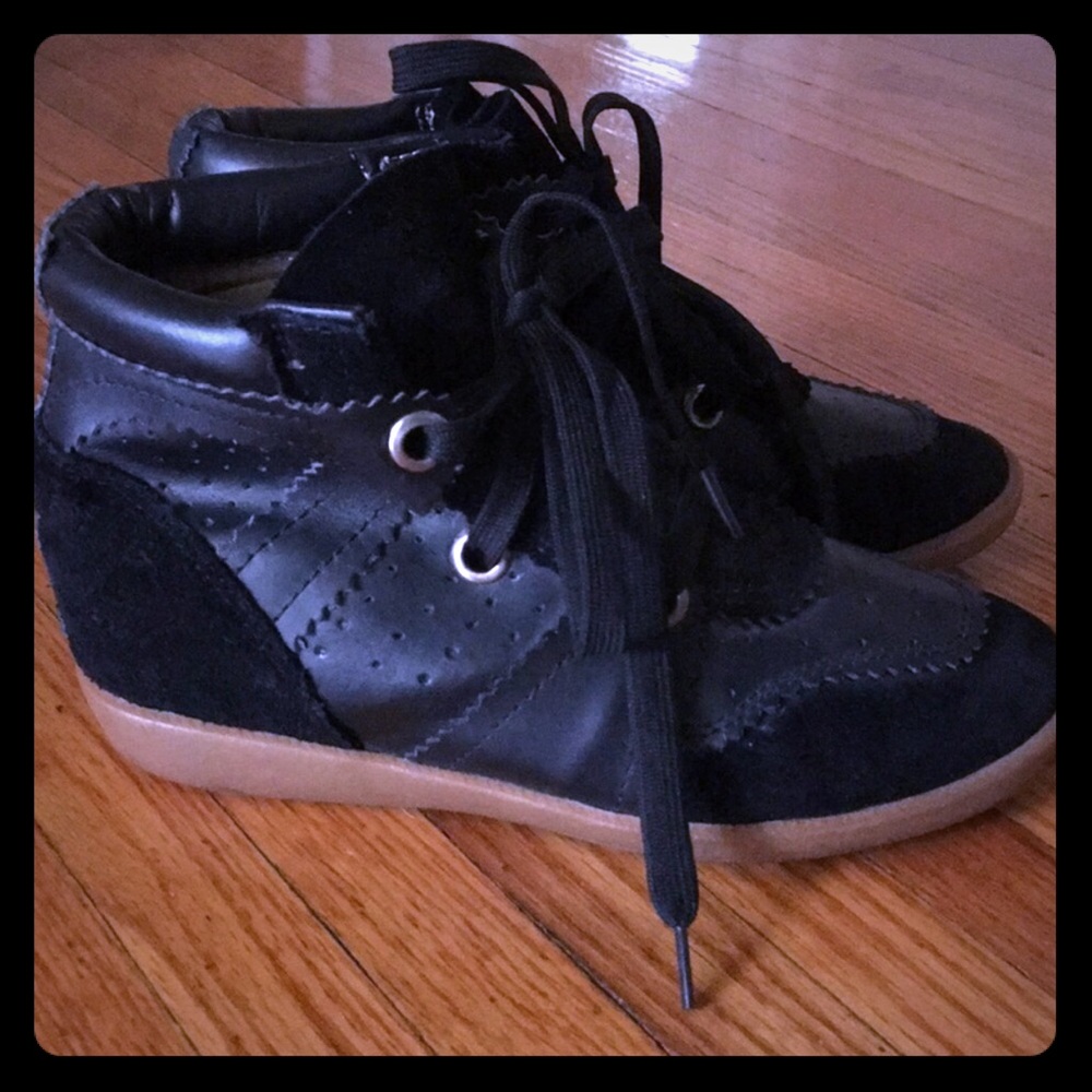 Isabel Marant hidden wedge booties